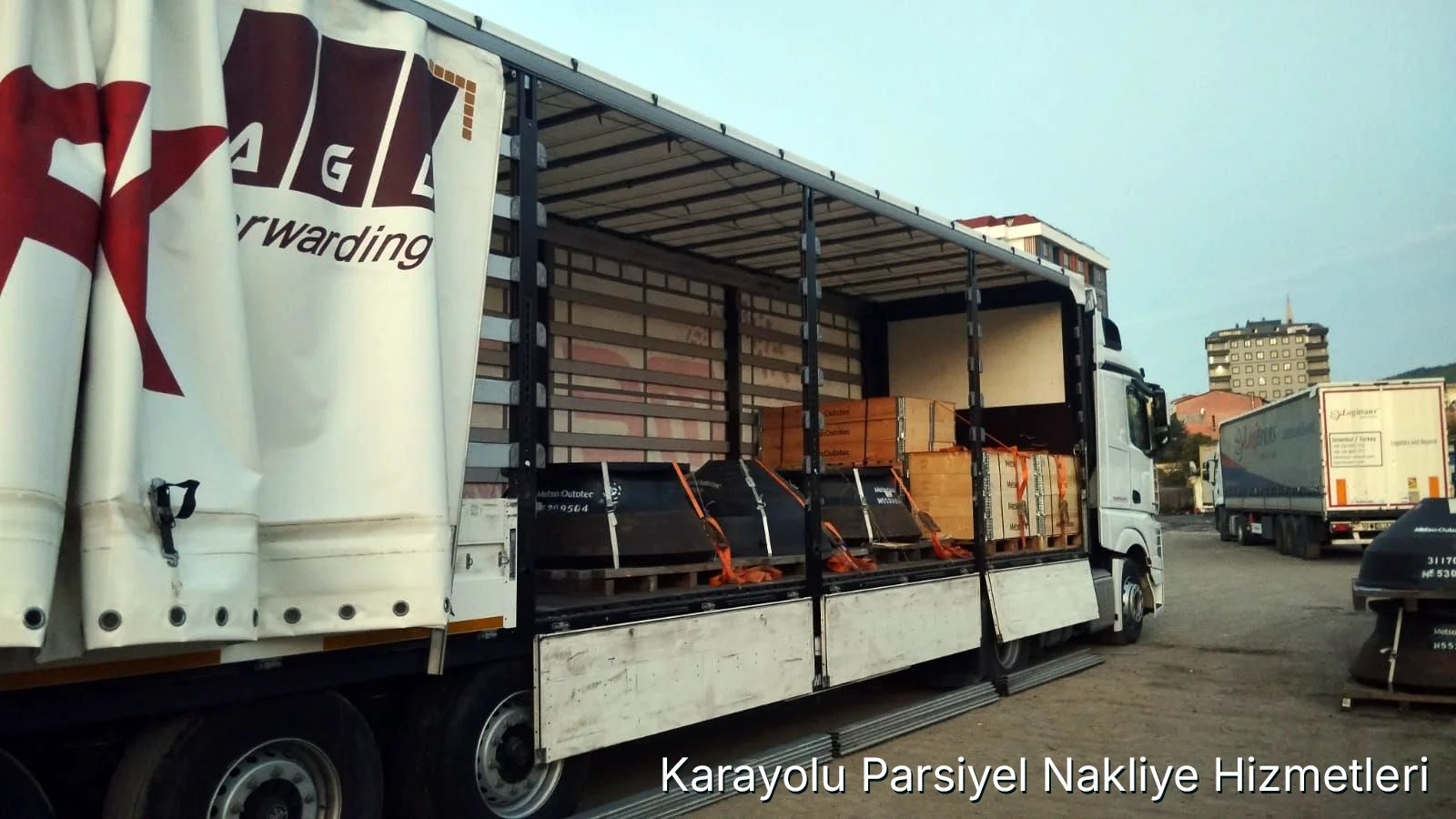 Karayolu parsiyel nakliye hizmetleri