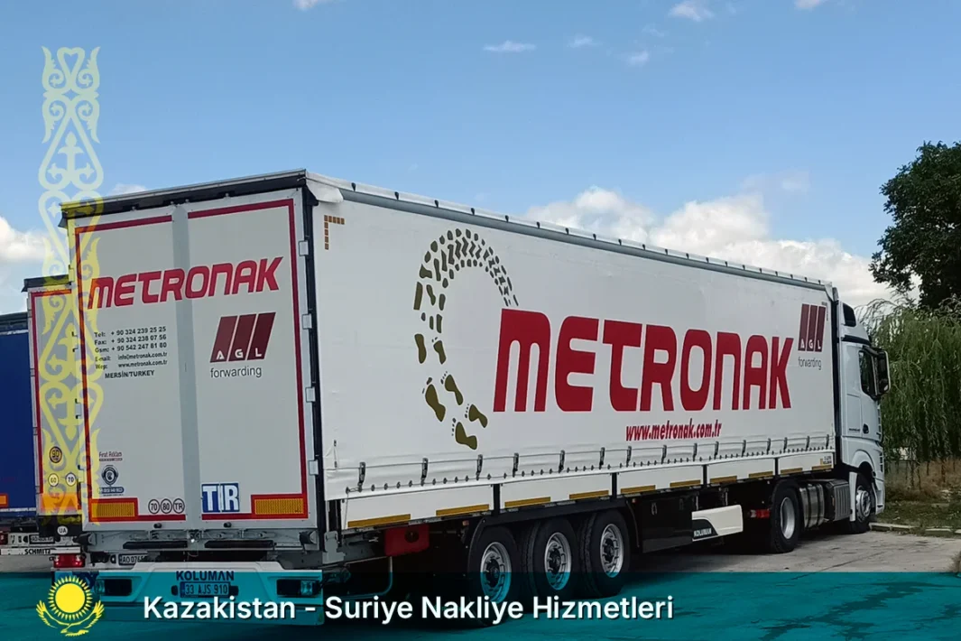 Kazakistan Suriye nakliye