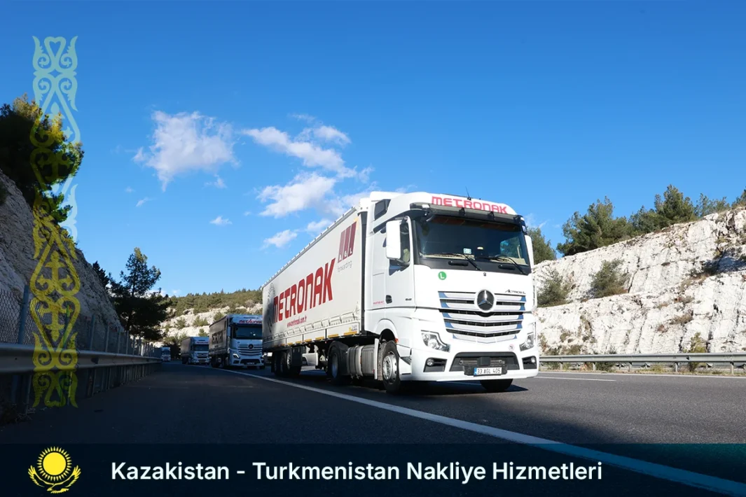 Kazakistan Türkmenistan nakliye